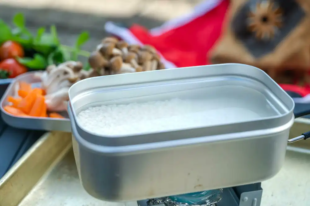 メスティンで炊く ふっくら白ごはん